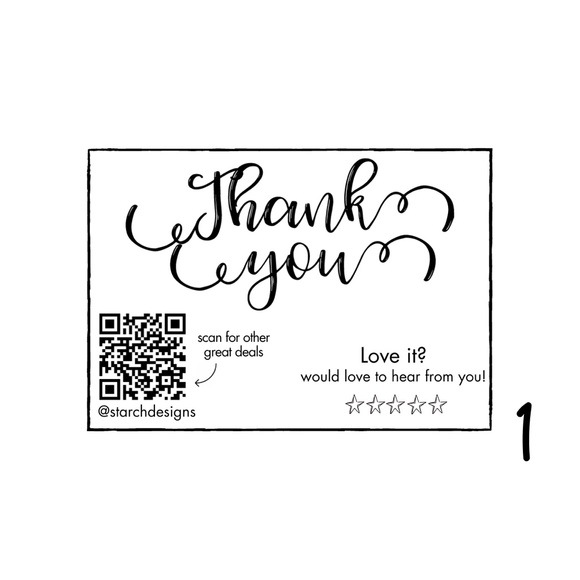 Various design Small Business Thank U StiX - Picture 2 of 16